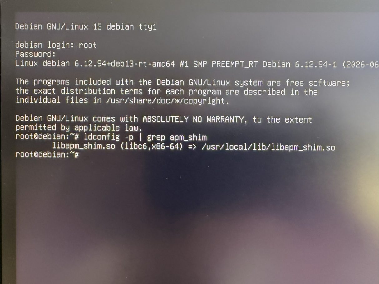 APM Shim Running at Root